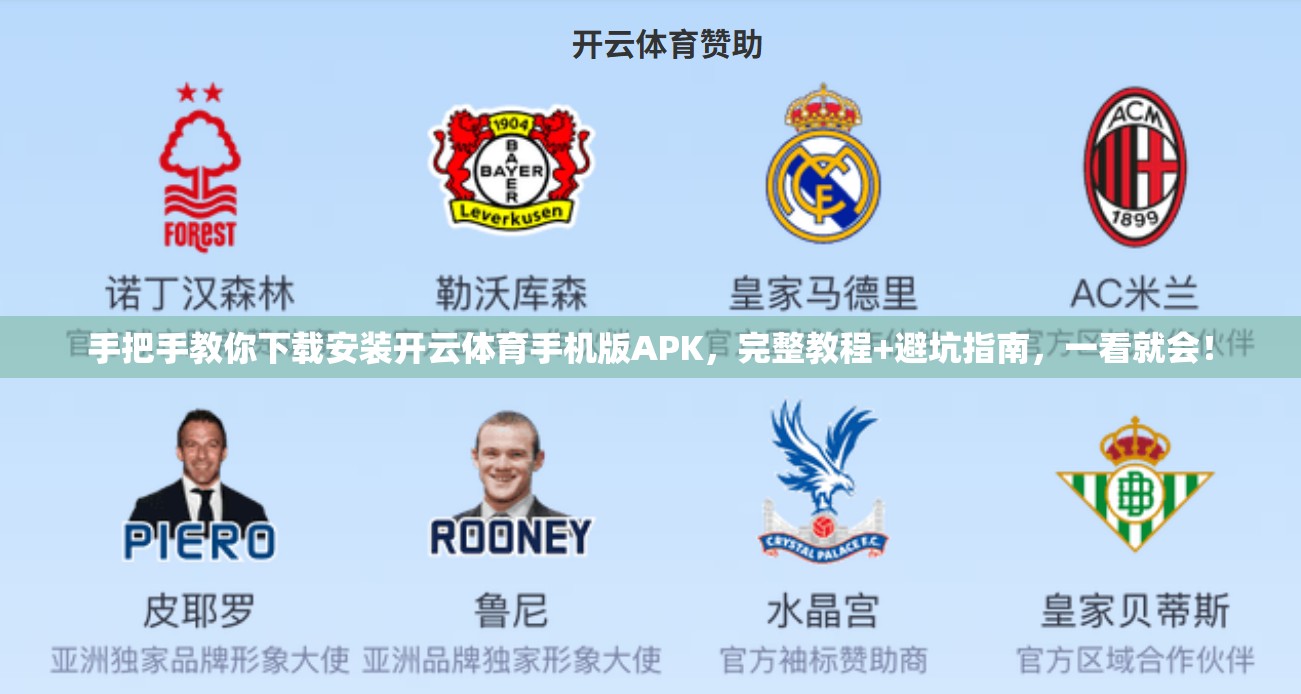 手把手教你下载安装开云体育手机版APK，完整教程+避坑指南，一看就会！