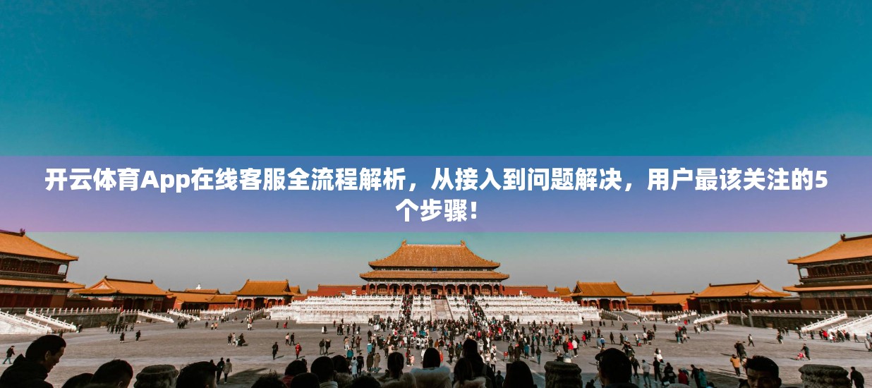 开云体育App在线客服全流程解析，从接入到问题解决，用户最该关注的5个步骤！