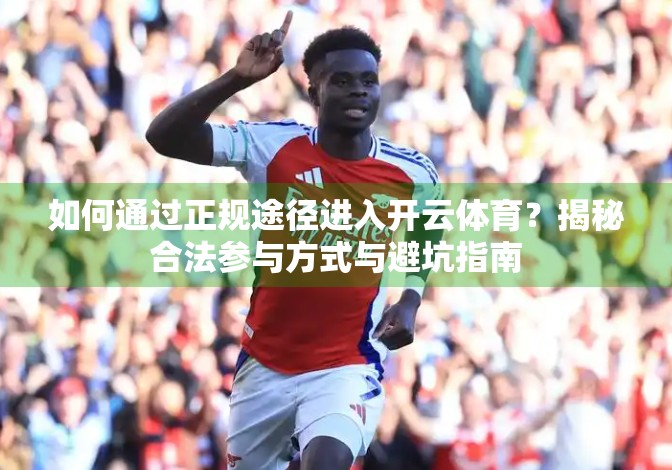 如何通过正规途径进入开云体育？揭秘合法参与方式与避坑指南