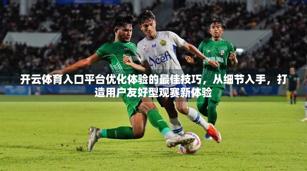 开云体育入口平台优化体验的最佳技巧，从细节入手，打造用户友好型观赛新体验