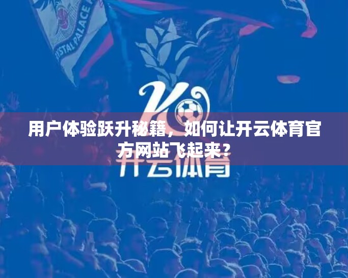 用户体验跃升秘籍，如何让开云体育官方网站飞起来？