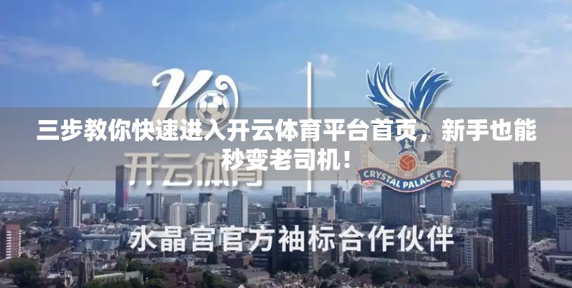 三步教你快速进入开云体育平台首页，新手也能秒变老司机！