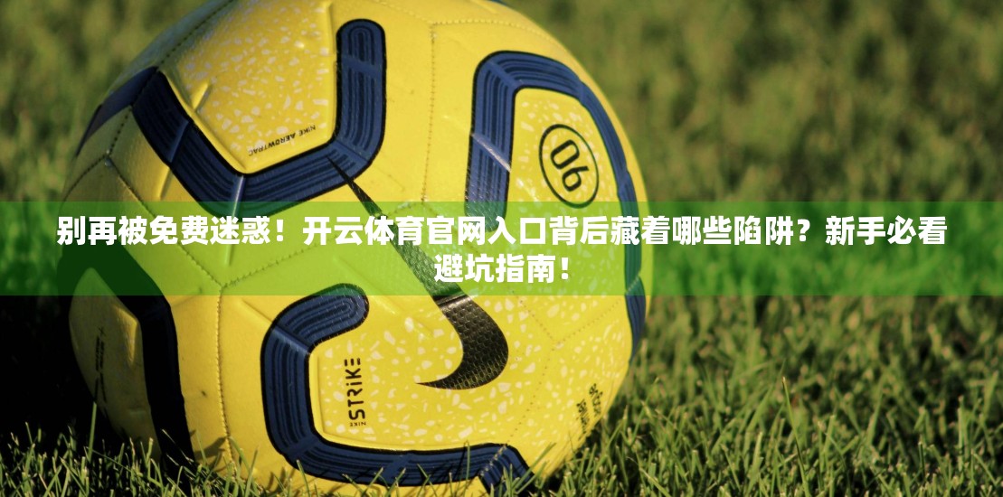 别再被免费迷惑！开云体育官网入口背后藏着哪些陷阱？新手必看避坑指南！