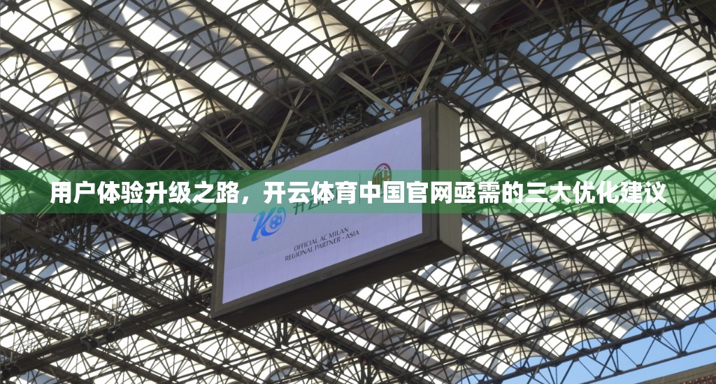 用户体验升级之路，开云体育中国官网亟需的三大优化建议