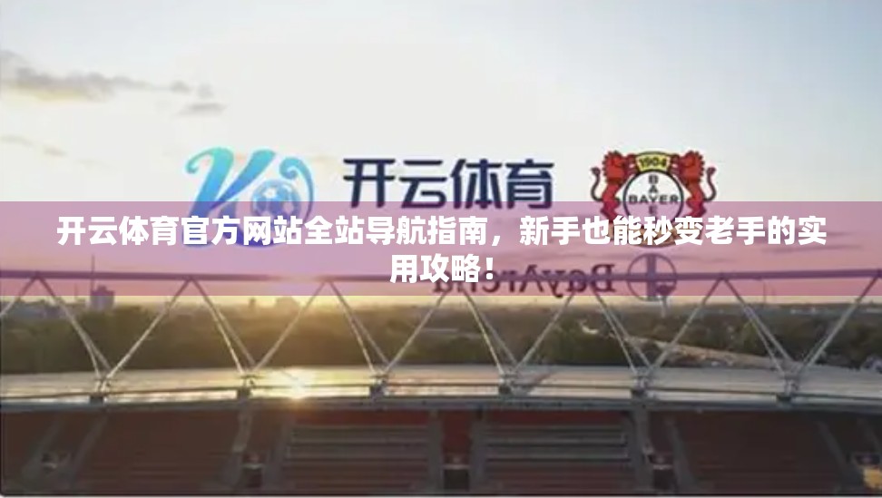 开云体育官方网站全站导航指南，新手也能秒变老手的实用攻略！