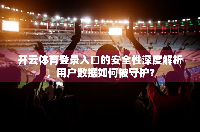 开云体育登录入口的安全性深度解析，用户数据如何被守护？