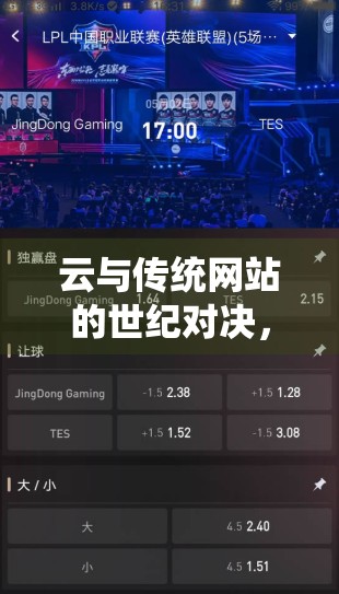 云与传统网站的世纪对决，你真的了解它们的本质区别吗？