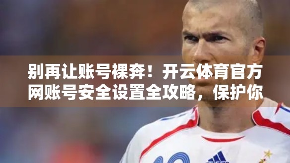 别再让账号裸奔！开云体育官方网账号安全设置全攻略，保护你的数字运动世界